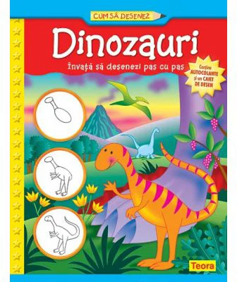 Dinozauri. Cum sa desenez