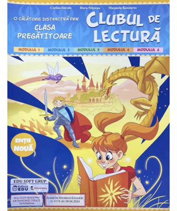 Clubul de lectura, clasa pregatitoare