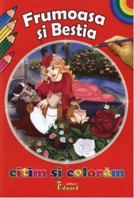 Citim si coloram. Frumoasa si Bestia