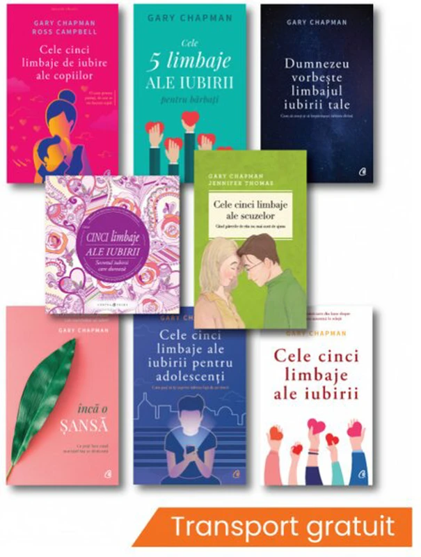 Pachet complet Gary Chapman - Set 8 carti
