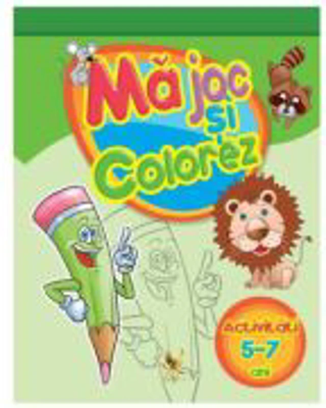 Ma joc si colorez 5-7 ani