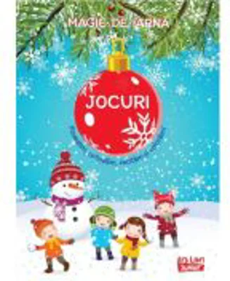 Magie de iarna. Jocuri. Povestim, colindam, recitam si coloram!