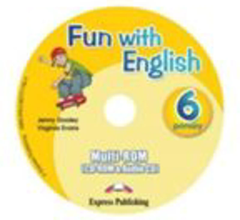 Curs de limba engleza - Fun with English 6 Primary multi ROM (CD Rom and Audio CD) - Virginia Evans