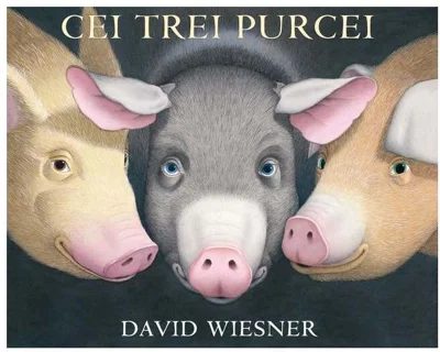 Cei trei purcei - Hardcover - David Wiesner - Vlad și Cartea cu Genius