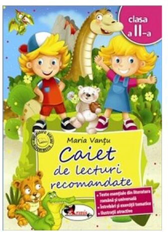 Caiet de lecturi recomandate Clasa a II-a - Paperback - Maria Vanțu - Aramis