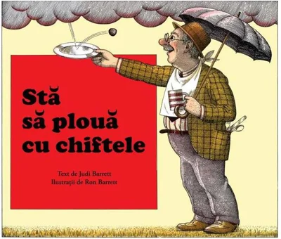 Stă să plouă cu chiftele - Hardcover - Judi Barrett - Vlad și Cartea cu Genius