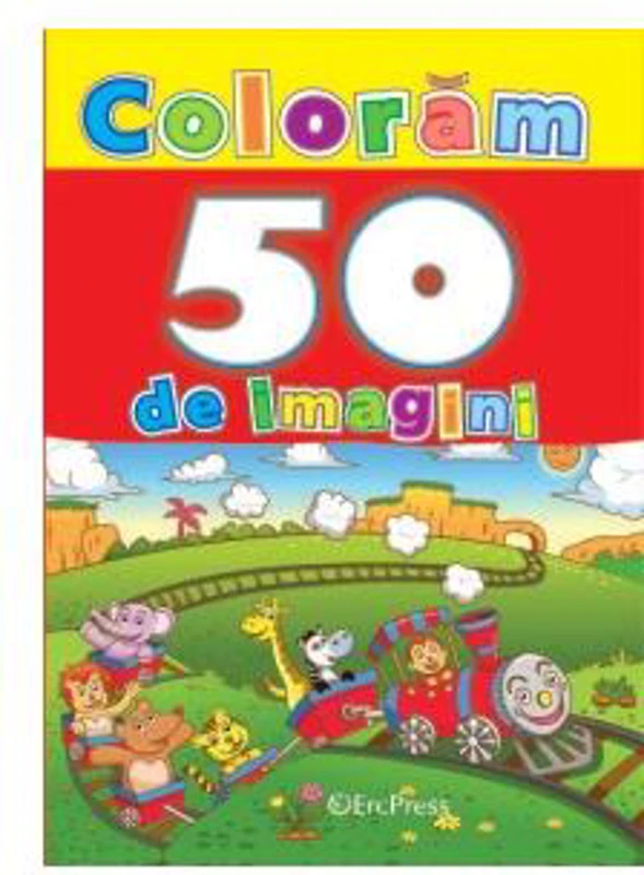 Colorăm 50 imagini - Paperback brosat - *** - Erc Press