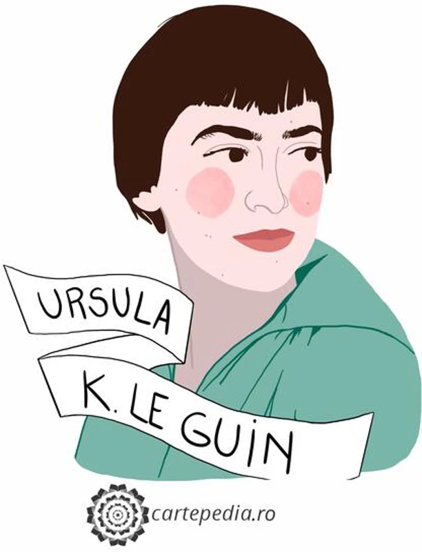 Ursula K. Le Guin - sticker by Renata - Cartepedia