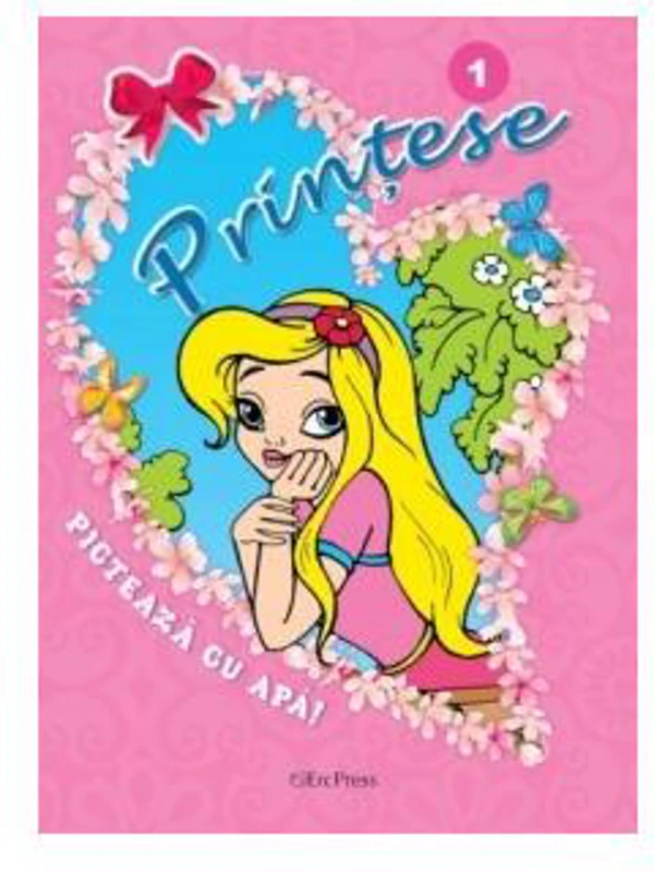 Prințese Nr. 1. Pictează cu apă - Paperback brosat - Mariola Budek - Erc Press