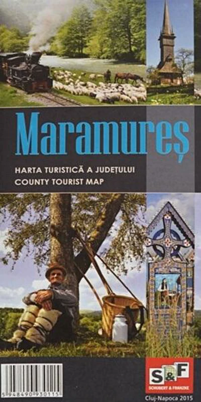 Harta turistică a Județului Maramureș - Paperback - *** - Schubert & Franzke