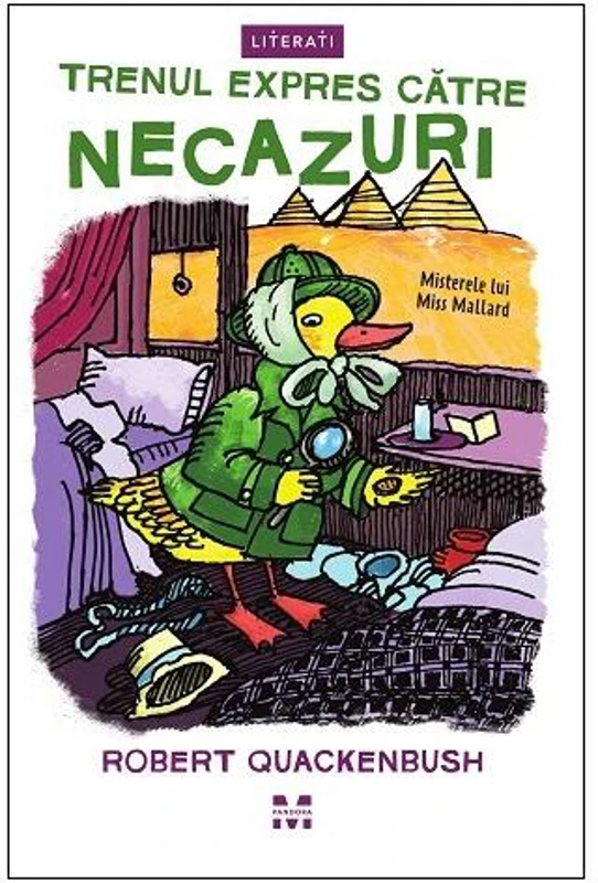 Trenul expres către necazuri (Vol. 4) - Paperback brosat - Robert Quackenbush - Pandora M