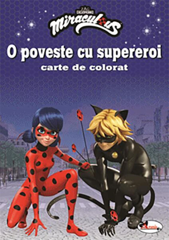 O poveste cu supereroi. Carte de colorat - Paperback - *** - Aramis