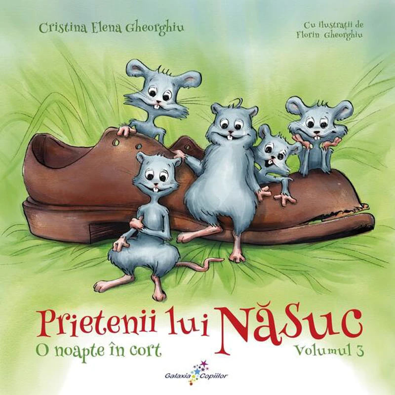 O noapte în cort. Prietenii lui Năsuc (Vol. 3) - Paperback brosat - Cristina Elena Gheorghiu - Galaxia Copiilor