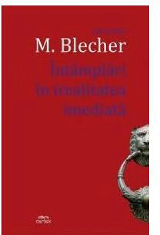 Întâmplări în irealitatea imediată - Paperback brosat - Max Blecher - Cartex