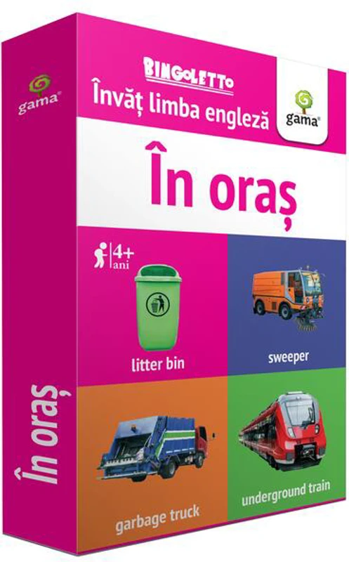 În oraș - Board book - Gama