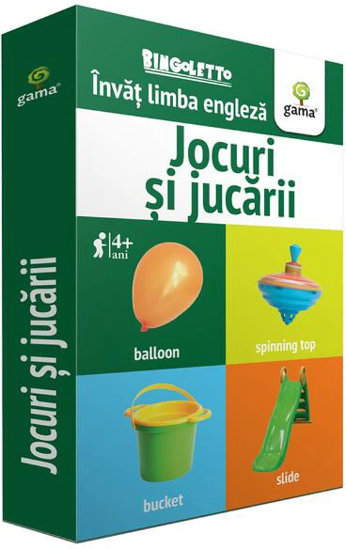 Jocuri și jucării - Board book - Gama