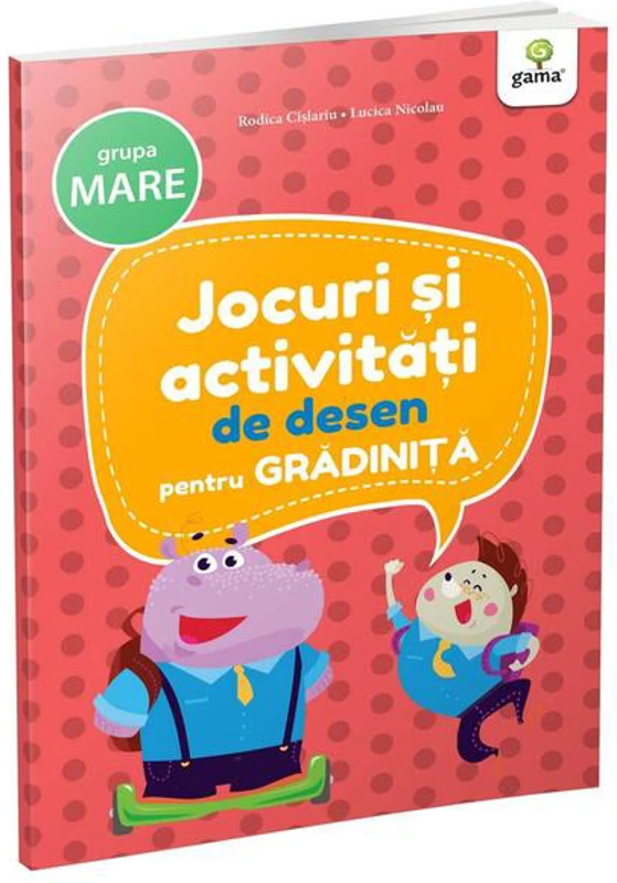 Jocuri și activități de desen - grupa mare - Paperback - *** - Gama
