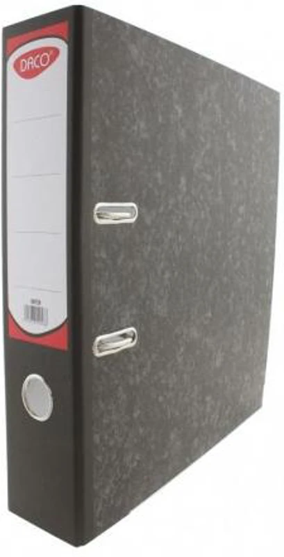 Biblioraft marmorat 75 mm DACO, negru - ***