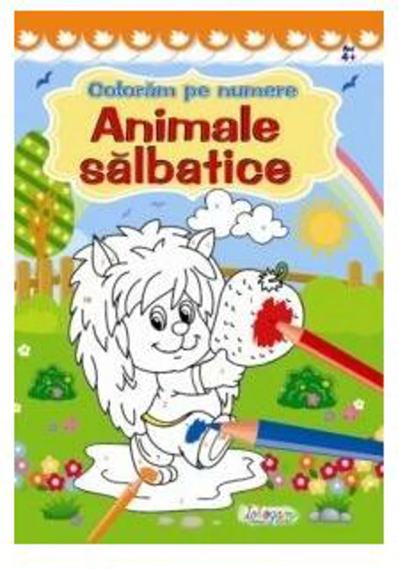 Animale sălbatice. Colorăm pe numere - Paperback brosat - *** - Erc Press
