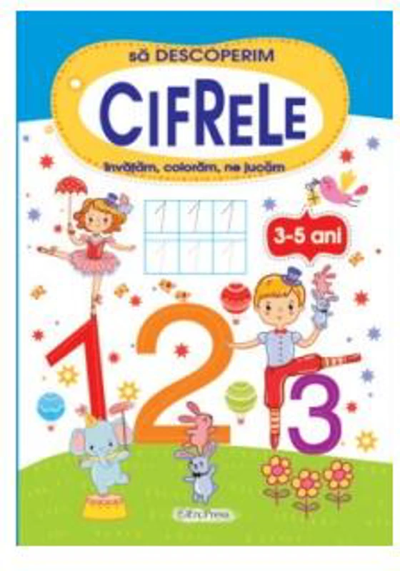 Să descoperim cifrele (3-5 ani) - Paperback brosat - *** - Erc Press