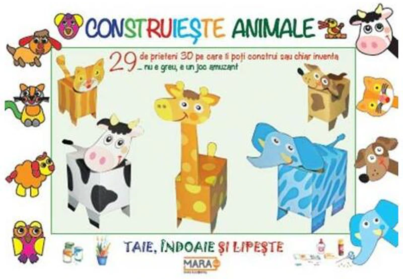 Construiește animale - Paperback brosat - *** - Mara Books