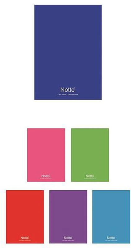 Caiet matematică Notte School, A5, capsat, 40 file, carton laminat - ASD11100 - ***