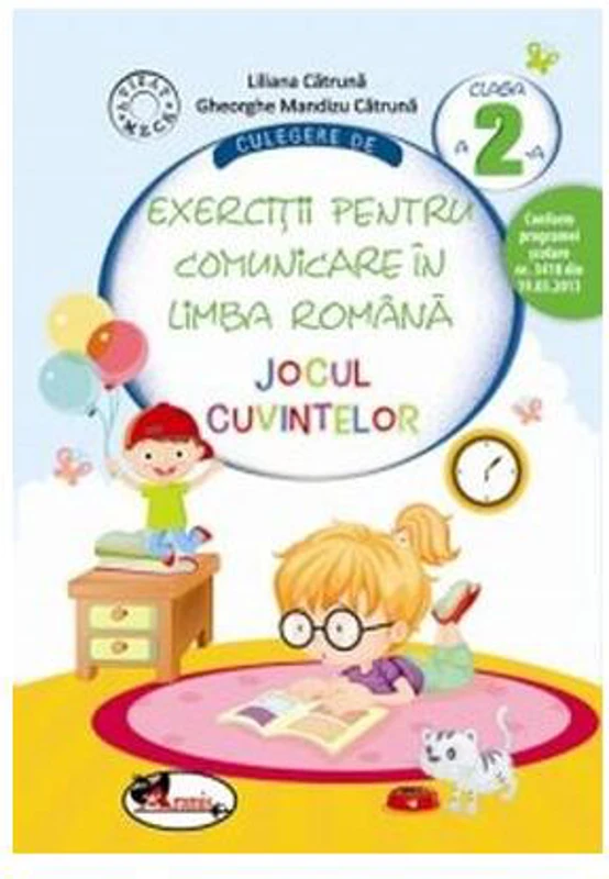 Culegere de exerciții pentru comunicare în limba română Jocul cuvintelor Clasa a II-a - Paperback - Gheorghe Mandizu Cătrună, Liliana Cătrună - Aramis