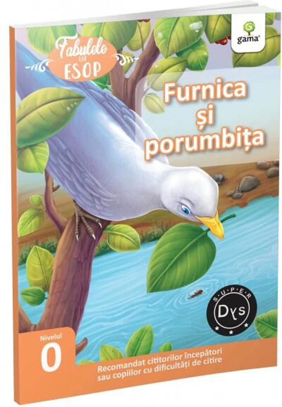 Furnica și porumbița - Paperback brosat - Esop - Gama