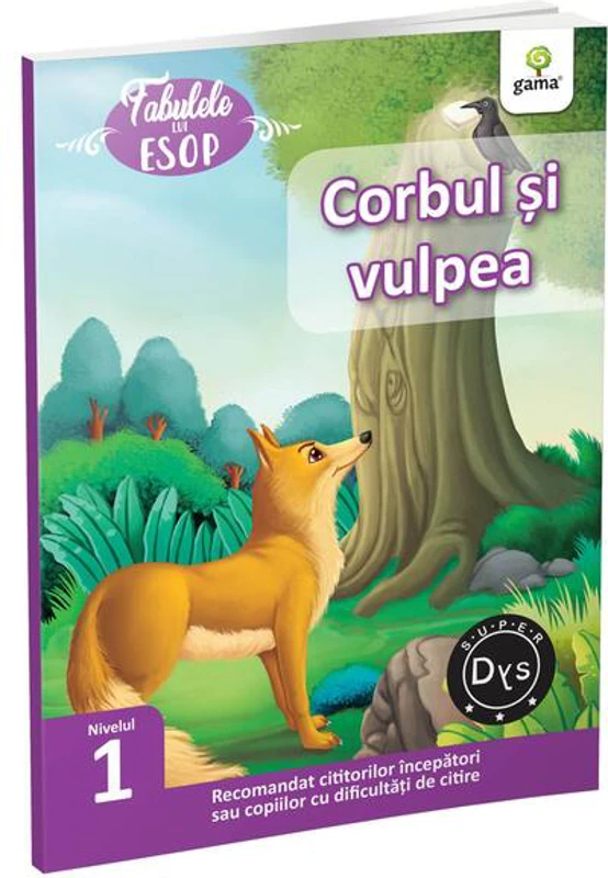 Corbul și vulpea - Paperback brosat - Esop - Gama