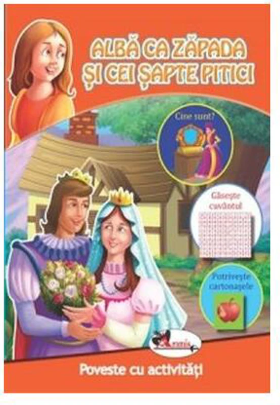 Albă ca zăpada și cei șapte pitici. Poveste cu activități - Paperback - *** - Aramis