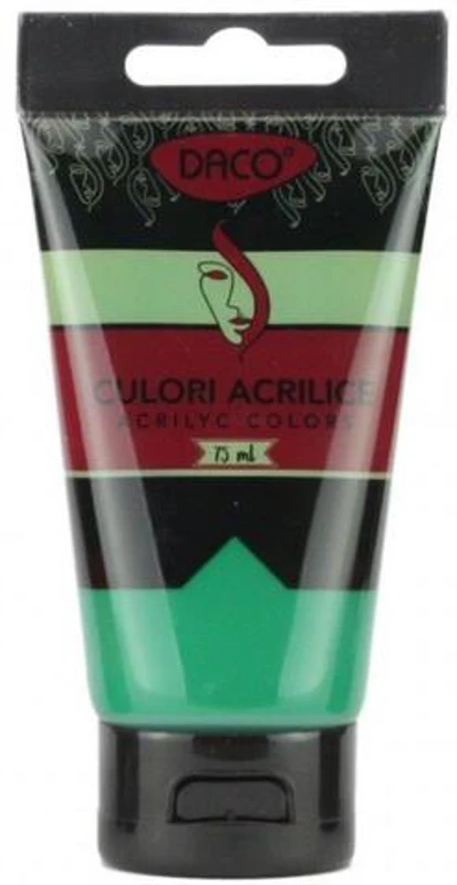 Culori acril 75 ml DACO, verde viridian - ***