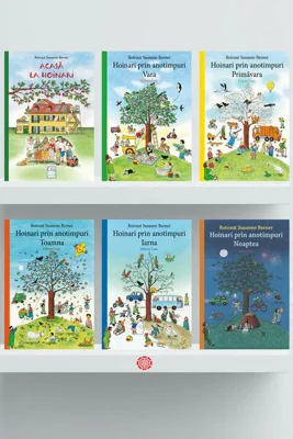 Pachet Seria Hoinari prin anotimpuri - Board book - Susanne Rotraut Berner - Casa