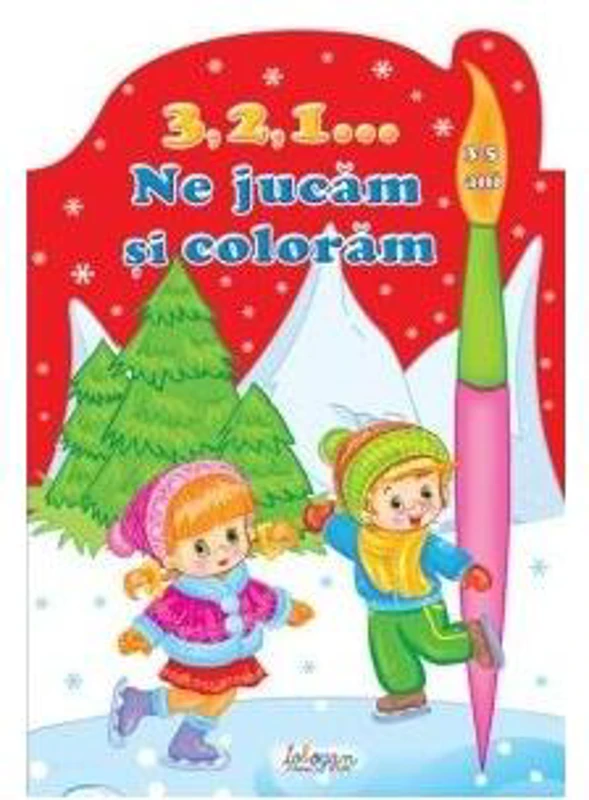 3, 2, 1… Ne jucăm și colorăm 3-5 ani - Paperback brosat - *** - Erc Press