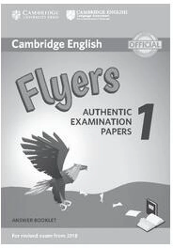 Cambridge English Flyers 1 for Revised Exam from 2018 Answer Booklet - Paperback brosat - Philip Prowse - Cambridge