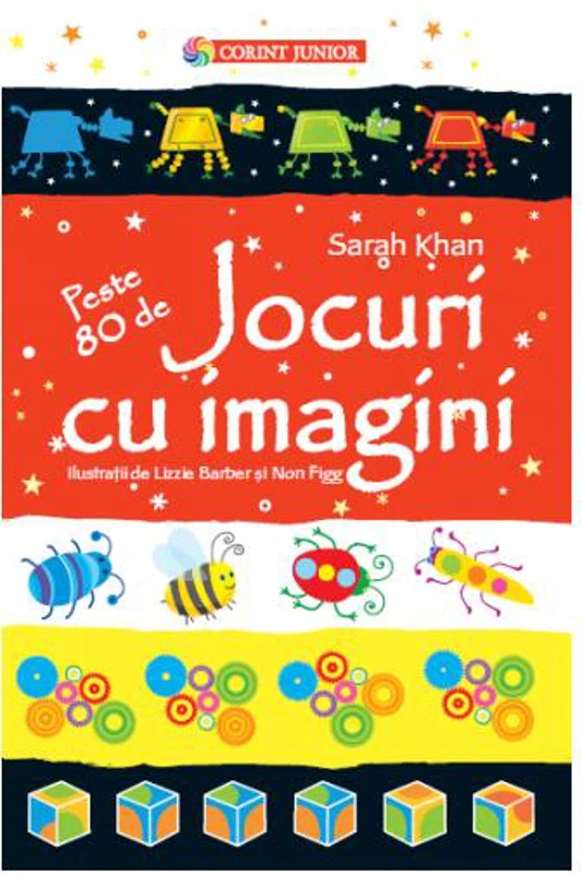 Peste 80 de jocuri cu imagini - Paperback brosat - Sarah Khan - Corint Junior
