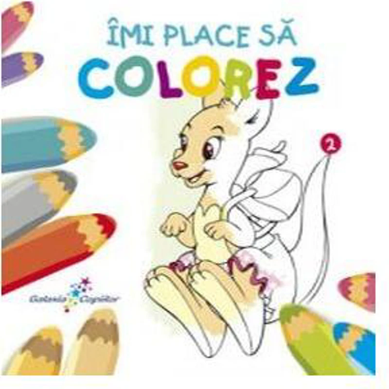 Îmi place să colorez 2 - Paperback - Roxana Geantă - Galaxia Copiilor
