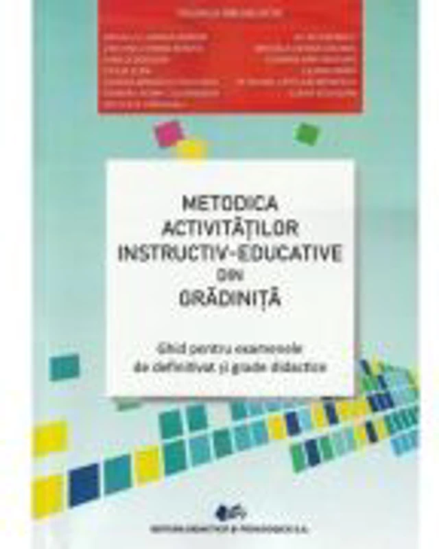 Metodica activitatilor instructiv-educative din gradinita - Valerica Anghelache