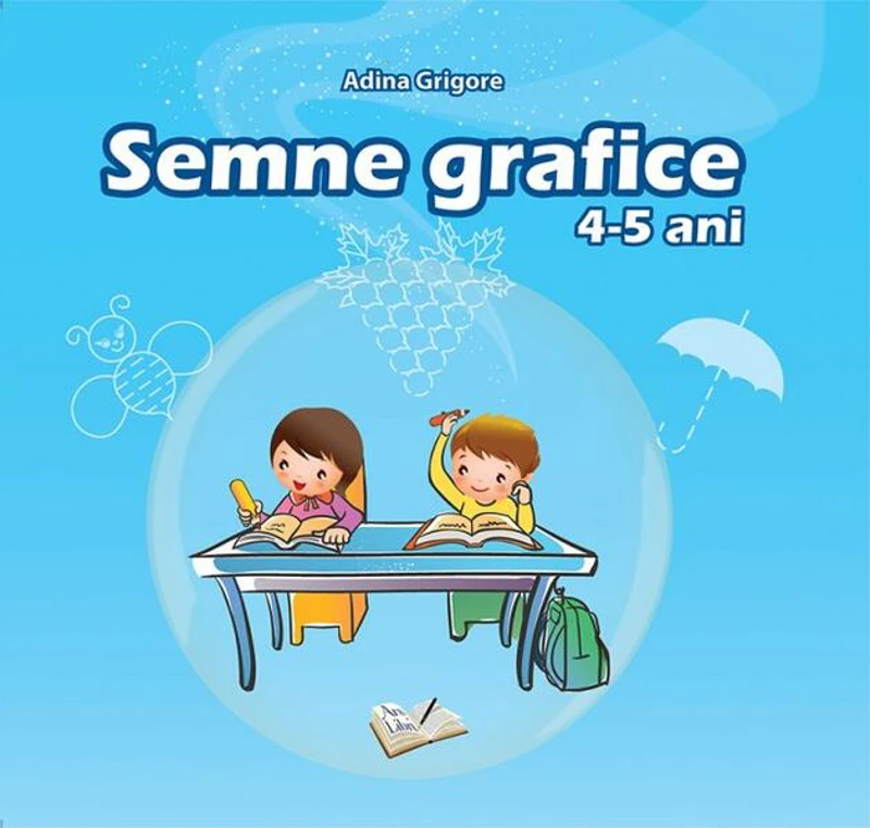 Semne Grafice 4-5 ani - Paperback brosat - Adina Grigore - Ars Libri