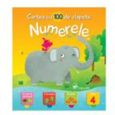 Numerele. Cartea cu 100 de clapete. Coperta cartonata