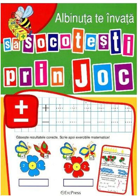 Albinuța te învață să socotești prin joc - Paperback - *** - Erc Press