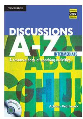 Discussions A-Z Intermediate Book and Audio CD - Paperback brosat - Adrian Wallwork - Cambridge
