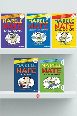 Pachet Seria Marele Nate (incomplet) - Paperback brosat - Lincoln Peirce - Arthur
