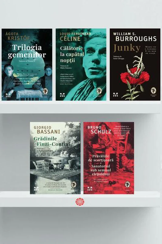 Pachet Colecția Anansi Clasic - Elsa Morante, Louis‑Ferdinand Céline, Manuel Puig, Michel Tournier - Pandora M