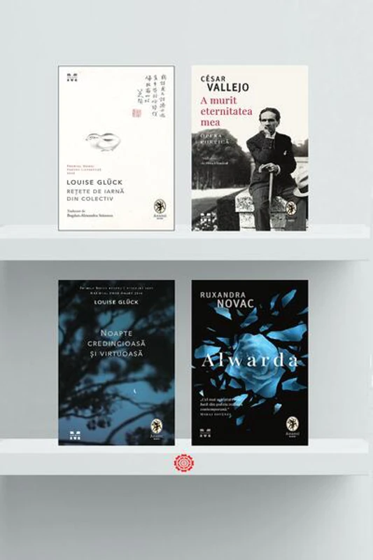 Pachet Colecția Anansi Blues - Paperback brosat - César Vallejo, Louise Glück, Ruxandra Novac - Pandora M