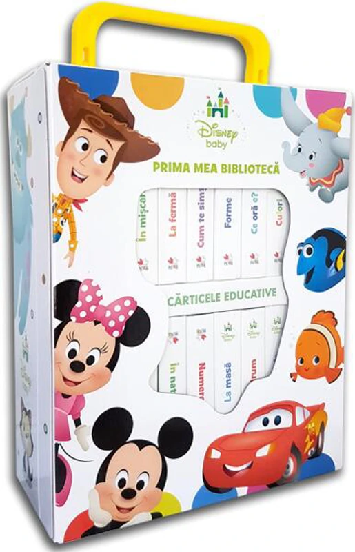 Prima mea bibliotecă (12 cărticele) - Hardcover - Litera mică