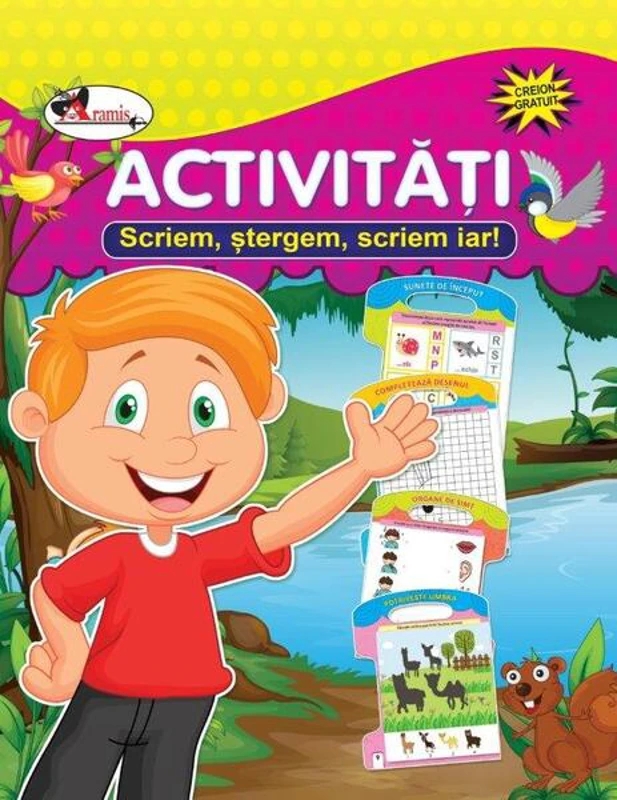 Scriem, ștergem, scriem iar! Activități (nou!) - Paperback - *** - Aramis