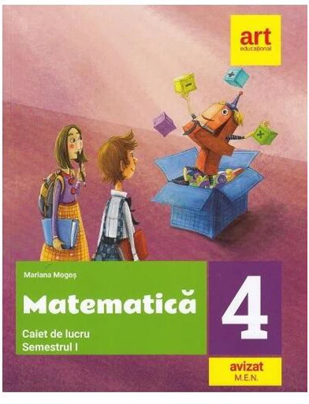 Matematică. Caiet de lucru. Clasa a IV-a. Semestrul I - Paperback brosat - Mariana Mogoş - Art Klett
