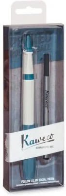 Pachet Roller Kaweco Perkeo Old Chambray, cu rezervă
