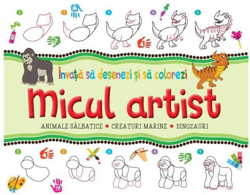 Micul artist - Animale - Paperback brosat - Flamingo