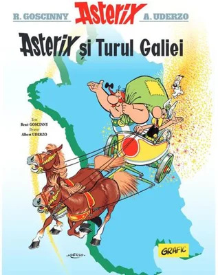 Asterix și Turul Galiei (Vol. 5) - Hardcover - René Goscinny - Grafic Art